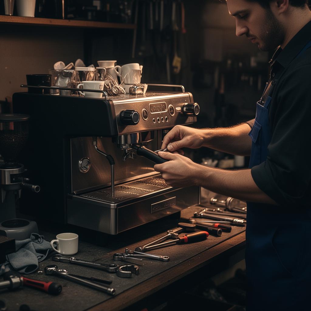 Mantenimiento de cafeteras
