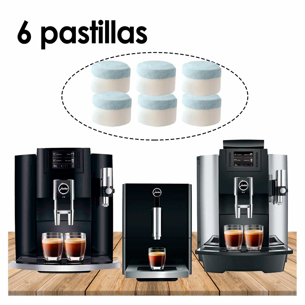 Pastillas De Limpieza para Cafeteras Jura