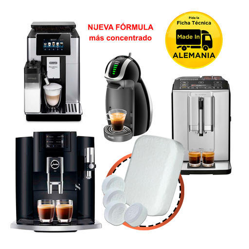 Kit Descalcificador y Limpieza para Cafeteras Todas las Marcas